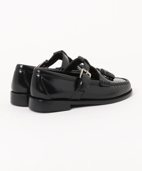 G.H.BASS(ジーエイチバス)の「G.H.BASS BA41032 BLACK / MARY JANE TASSELE LOAFER メリージェーンスタイルタッセルローファー(ローファー・レディース・ブラック・5/5.5/6/6.5/7/7.5/8)」の2枚目の写真