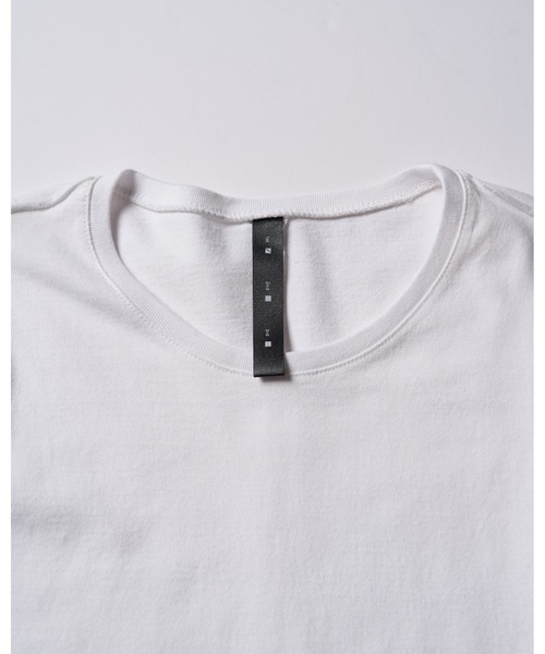 wjk(ダヴルジェイケイ)の「layered cut-off L/S(Tシャツ/カットソー・メンズ・ブラック/ライトグレー/ホワイト・X-LARGE/LARGE/MEDIUM/SMALL)」の8枚目の写真