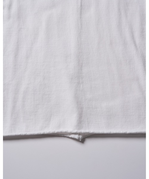 wjk(ダヴルジェイケイ)の「layered cut-off L/S(Tシャツ/カットソー・メンズ・ブラック/ライトグレー/ホワイト・X-LARGE/LARGE/MEDIUM/SMALL)」の9枚目の写真