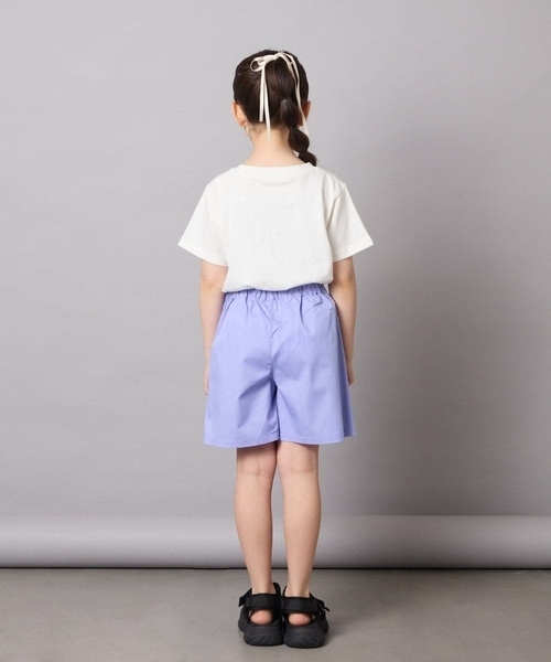 a.v.v（アーヴェヴェ）の「【接触冷感/ジメジメ対策】[140-150]サイドベルトキュロット（その他パンツ・キッズ・ブルー/ライラック/ブラック・150/140）」の21枚目の写真