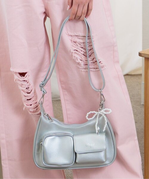 2ポケットショルダーBAG2（ショルダーバッグ）｜algy（アルジー）の