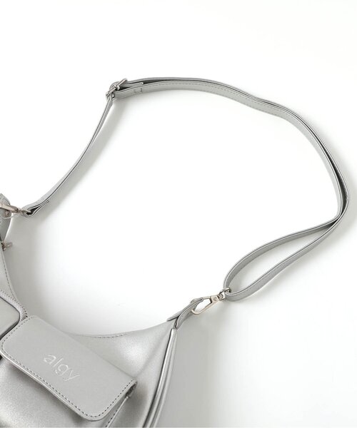 algy（アルジー）の「2ポケットショルダーBAG2（ショルダーバッグ・キッズ・ブラック/シルバー・FREE）」の15枚目の写真