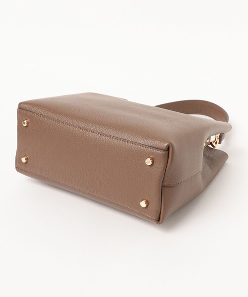 GIANNI NOTARO（ジャンニノターロ）の「【別注】GIANNI NOTARO / 1ハンドル バケツ トートバッグ（トートバッグ・レディース・ライトブラウン/ブラック・ONE SIZE）」の10枚目の写真