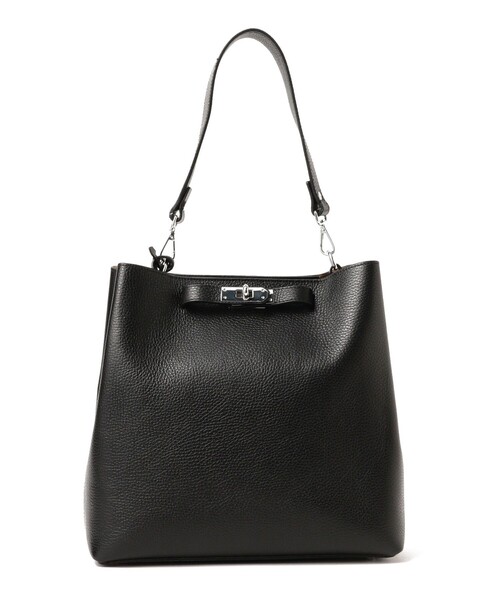 GIANNI NOTARO（ジャンニノターロ）の「【別注】GIANNI NOTARO / 1ハンドル バケツ トートバッグ（トートバッグ・レディース・ライトブラウン/ブラック・ONE SIZE）」の14枚目の写真