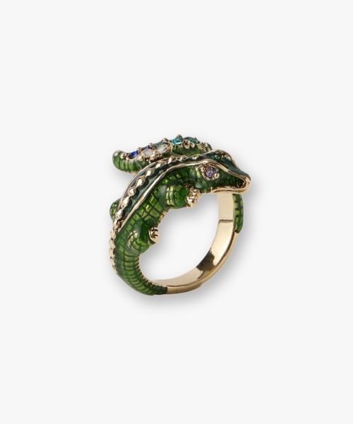 ワニモチーフ リング（リング）｜ANNA SUI（アナスイ）の