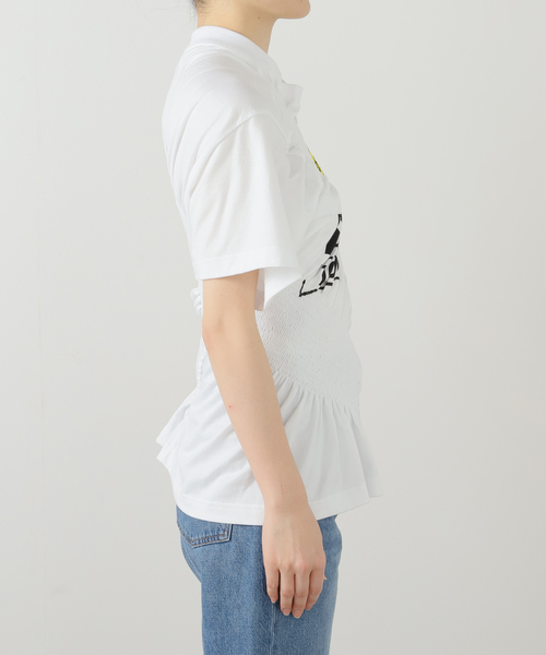 SUPER YAYA Classic Logo T-shirt TSH-SY TWI-025：Tシャツ（T