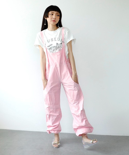 スリーフォータイム Three Four Time ピグメントTシャツ （ホワイト） ピグメントTシャツ ＠（Tシャツ/カットソー）｜Three Four Time