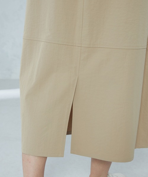 GALLORIA（ギャローリア）の「コクーンスカート（スカート・レディース・ベージュ/ネイビー・LL/S/M/L）」の6枚目の写真