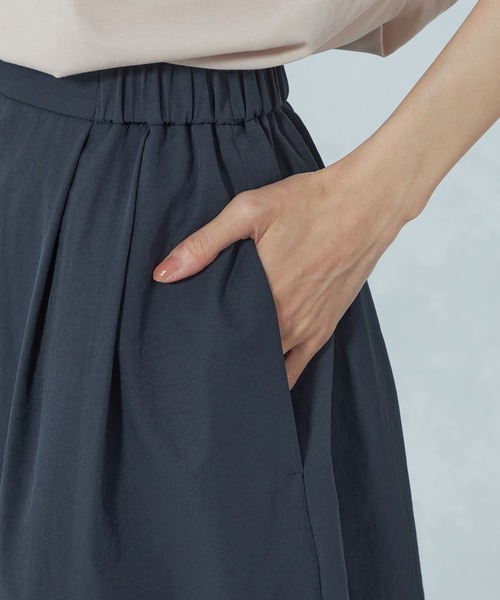 GALLORIA（ギャローリア）の「コクーンスカート（スカート・レディース・ベージュ/ネイビー・LL/S/M/L）」の10枚目の写真