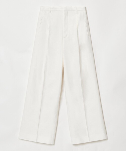 allureville(アルアバイル)の「NALYAストレッチパンツ(その他パンツ・レディース・ホワイト/ネイビー・1/2)」の12枚目の写真