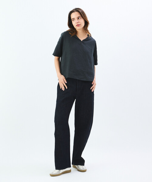 ORCIVAL | リネン 半袖セーラーシャツ WOMEN（シャツ/ブラウス