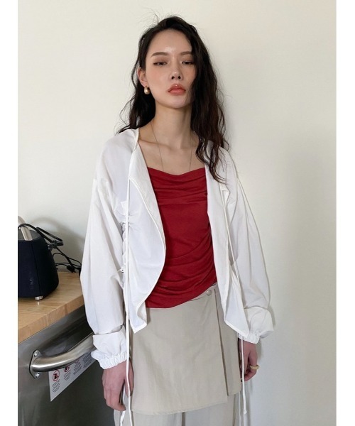 ラップSKレイヤーワイドパンツ（その他パンツ）｜Didot.showroom（ディ