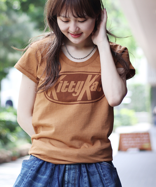 MIXTA ミクスタ　PRINT TEE KITTY KAT Tシャツ MIXTA tシャツ 「MIXTA/ミクスタ」 PRINT TEE KITTY KAT/Tシャツ