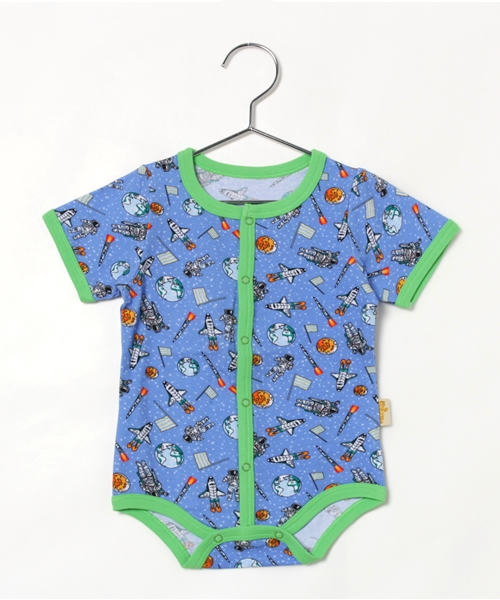 fafa（フェフェ）の「HARVEY | ボディ（ロンパース・キッズ・ブルー系その他/ホワイト系その他/その他・70/80）」の2枚目の写真