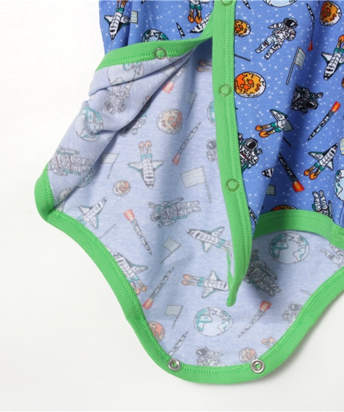 fafa（フェフェ）の「HARVEY | ボディ（ロンパース・キッズ・ブルー系その他/ホワイト系その他/その他・70/80）」の9枚目の写真