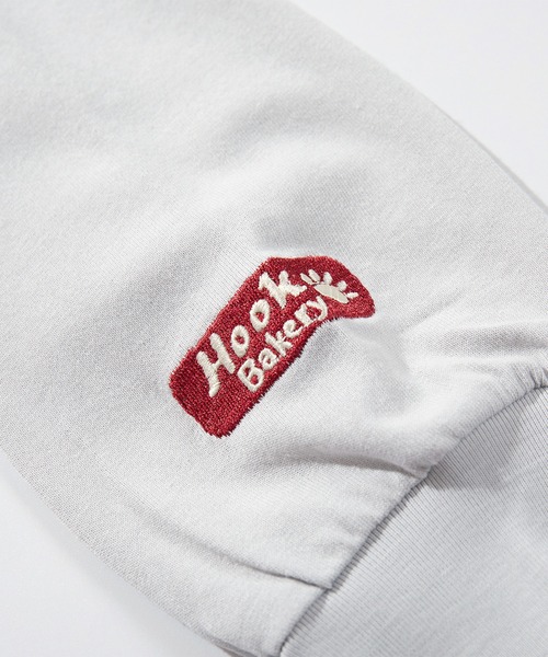 HOOK（フック）の「HOOK -original-　「HOOK BAKERY」シリーズ　ヴィンテージ風犬プリントロンTEE（Tシャツ/カットソー・メンズ・ブラック/ホワイト/グレー・X-LARGE/LARGE/MEDIUM）」の18枚目の写真