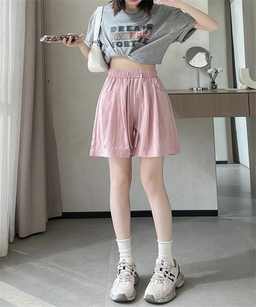 rurumu:シャーリングフリルパンツ rurumu:（ルルムウ）の「rurumu:/ルルムウ/Liberty frill Pants