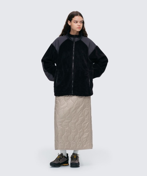 WILD THINGS(ワイルドシングス)の「レベル3 シャギージャケット│LEVEL3 SHAGGY JACKET(ブルゾン・メンズ・グレー/ブラック・XL/L/M/S/XS)」の10枚目の写真