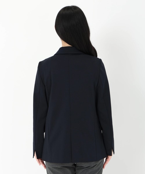 STRAWBERRY-FIELDS（ストロベリーフィールズ）の「ソルディポンチ_ポンチダブルジャケット（テーラードジャケット・レディース・ネイビー・2）」の3枚目の写真