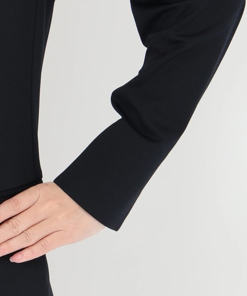 STRAWBERRY-FIELDS（ストロベリーフィールズ）の「ソルディポンチ_ポンチダブルジャケット（テーラードジャケット・レディース・ネイビー・2）」の6枚目の写真