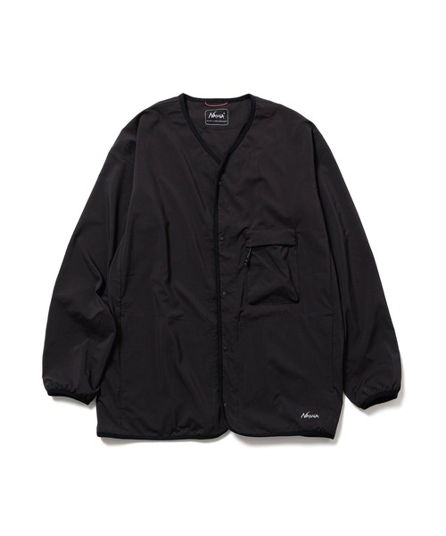 NANGA（ナンガ）の「NANGA PLC EXCURSION CARDIGAN（その他アウター・メンズ・ブラック/ライトグレー・M/L/XL）」の3枚目の写真