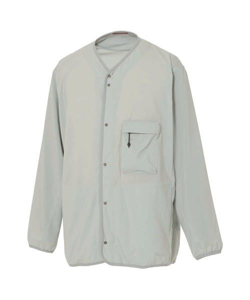 NANGA（ナンガ）の「NANGA PLC EXCURSION CARDIGAN（その他アウター・メンズ・ブラック/ライトグレー・M/L/XL）」の5枚目の写真