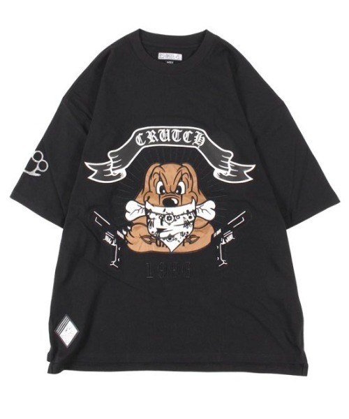 A'GEM/9 × .kom 『GALFY/ガルフィー』チャカパッチTシャツ②