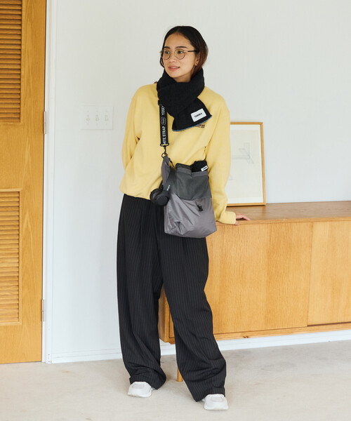 FREAK'S STORE(フリークスストア)の「YOSEMITE STRAP/ヨセミテストラップ EXPANDER SHOULDER BAG(ショルダーバッグ・メンズ・チャコールグレー/ブラック/オリーブ・ONE SIZE)」の14枚目の写真