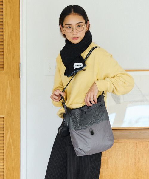 FREAK'S STORE（フリークスストア）の「YOSEMITE STRAP/ヨセミテストラップ EXPANDER SHOULDER BAG（ショルダーバッグ・メンズ・チャコールグレー/ブラック/オリーブ・ONE SIZE）」の5枚目の写真