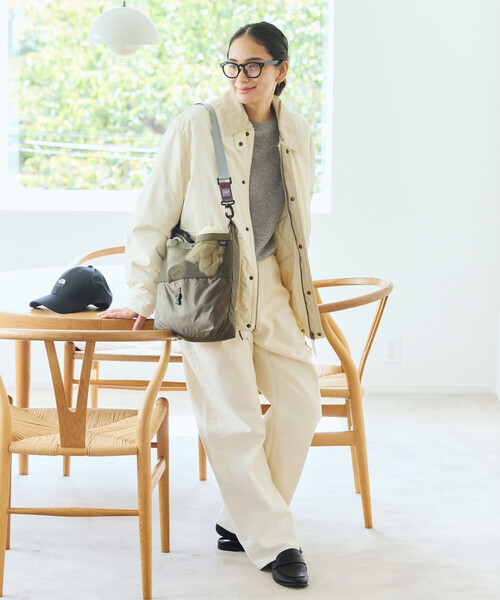 FREAK'S STORE（フリークスストア）の「YOSEMITE STRAP/ヨセミテストラップ EXPANDER SHOULDER BAG（ショルダーバッグ・メンズ・チャコールグレー/ブラック/オリーブ・ONE SIZE）」の7枚目の写真