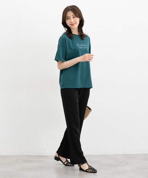 Honeys(ハニーズ)の「【セルフカット】セルフカットフレアパンツ(その他パンツ・レディース・ブラウン/チャコール/ブラック/ダークグリーン・L/LL/M/S)」の7枚目の写真