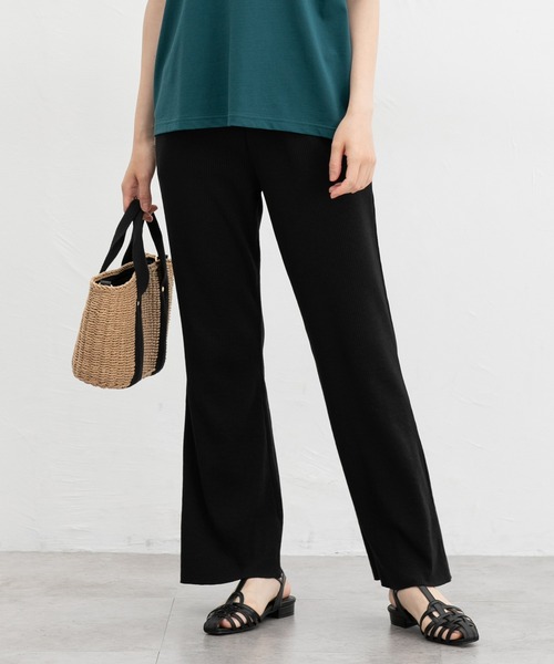 Honeys(ハニーズ)の「【セルフカット】セルフカットフレアパンツ(その他パンツ・レディース・ブラウン/チャコール/ブラック/ダークグリーン・L/LL/M/S)」の8枚目の写真