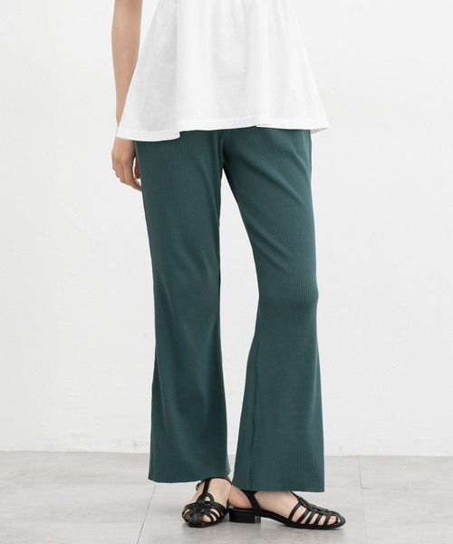 Honeys(ハニーズ)の「【セルフカット】セルフカットフレアパンツ(その他パンツ・レディース・ブラウン/チャコール/ブラック/ダークグリーン・L/LL/M/S)」の10枚目の写真