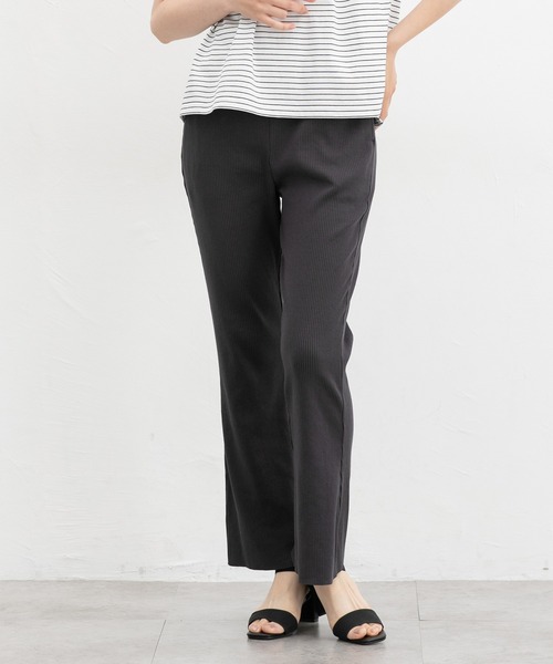 Honeys(ハニーズ)の「【セルフカット】セルフカットフレアパンツ(その他パンツ・レディース・ブラウン/チャコール/ブラック/ダークグリーン・L/LL/M/S)」の12枚目の写真