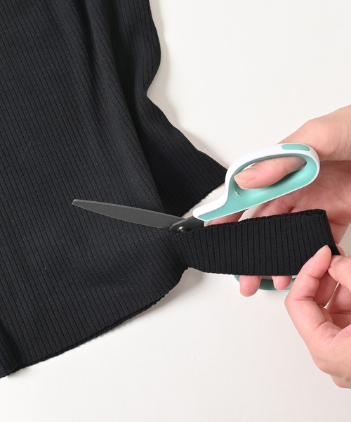 Honeys(ハニーズ)の「【セルフカット】セルフカットフレアパンツ(その他パンツ・レディース・ブラウン/チャコール/ブラック/ダークグリーン・L/LL/M/S)」の6枚目の写真