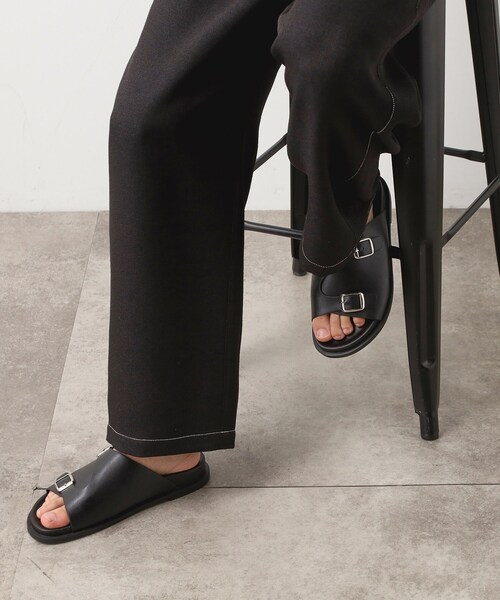 THE SHOP TK （ザ ショップ ティーケー ）の「バックルスライドサンダル（サンダル・メンズ・ブラック/ブラック系5・65/75）」の8枚目の写真