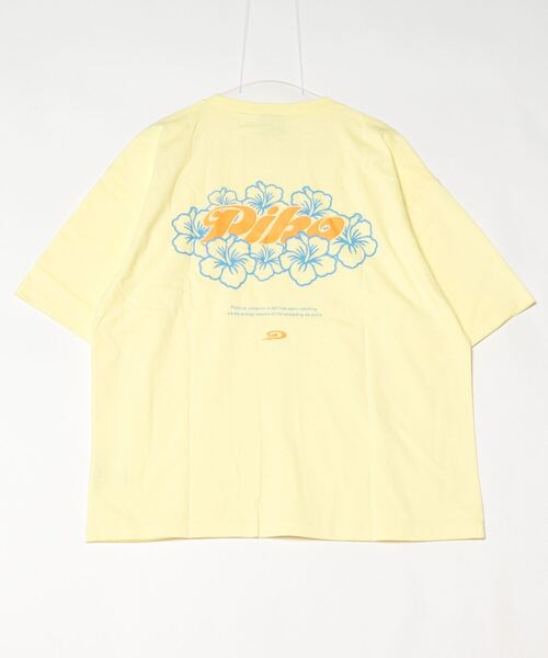 Piko(ピコ)の「(PIKOxROSEBUD)BIG SILHOUETTE S/S TEE(シャツ/ブラウス・レディース・ホワイト/ネイビー/グレー/ピンク/イエロー・ONE SIZE)」の18枚目の写真