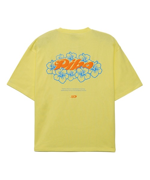 Piko(ピコ)の「(PIKOxROSEBUD)BIG SILHOUETTE S/S TEE(シャツ/ブラウス・レディース・ホワイト/ネイビー/グレー/ピンク/イエロー・ONE SIZE)」の7枚目の写真