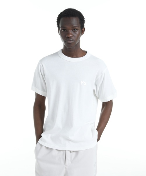 Y-3 SLIM SHORT SLEEVE TEE（Tシャツ/カットソー）｜Y-3
