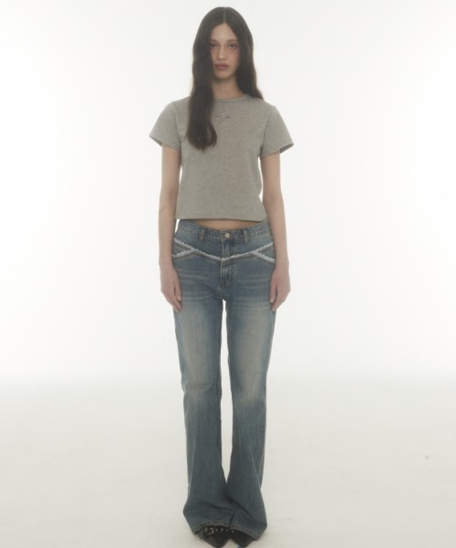 【MIDNIGHT MOVE】2 lace t ★韓国人気★ 追跡付 A'GEM/9 × .kom 『MIDNIGHT MOVE/ミッドナイトムーブ』 LACE BT