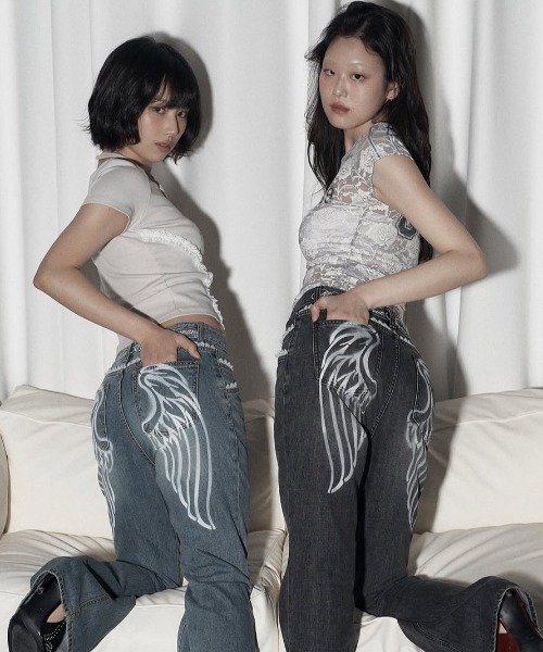 ★韓国人気★MIDNIGHT MOVE★2 lace t A'GEM/9 × .kom 『MIDNIGHT MOVE/ミッドナイトムーブ』 LACE BT