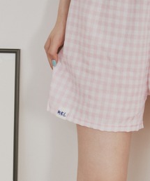 MERLOT（メルロー）の「オリジナルロゴギンガムチェックショートパンツ（その他パンツ・メンズ）」