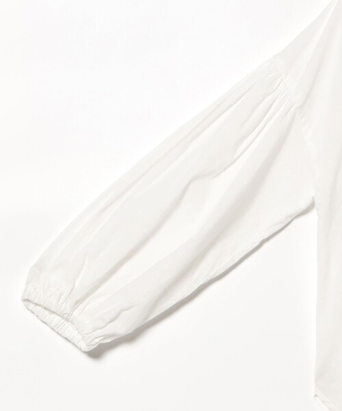 B:MING by BEAMS（ビーミングバイビームス）の「【洗える】ネック レース ブラウス（S～M）（シャツ/ブラウス・レディース・ブラック/オフホワイト・MEDIUM/SMALL）」の10枚目の写真