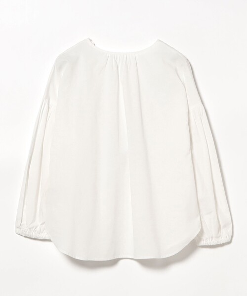 B:MING by BEAMS（ビーミングバイビームス）の「【洗える】ネック レース ブラウス（S～M）（シャツ/ブラウス・レディース・ブラック/オフホワイト・MEDIUM/SMALL）」の12枚目の写真