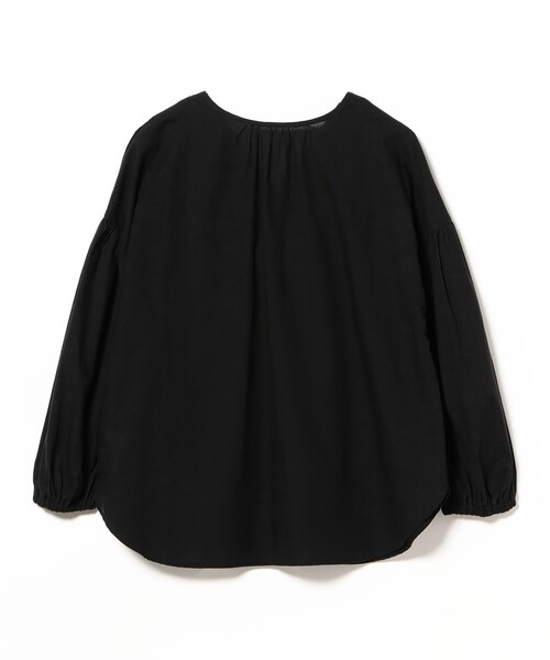 B:MING by BEAMS（ビーミングバイビームス）の「【洗える】ネック レース ブラウス（S～M）（シャツ/ブラウス・レディース・ブラック/オフホワイト・MEDIUM/SMALL）」の19枚目の写真