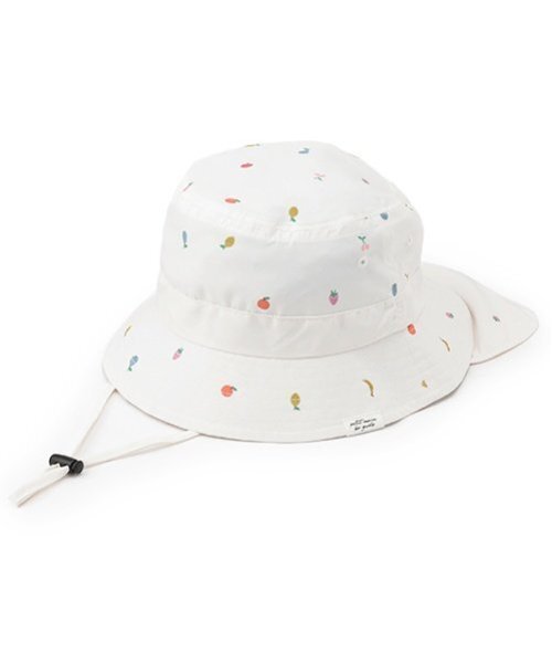 petit main(プティマイン)の「総柄サファリハット(ハット・キッズ・アイボリー/ライトベージュ/ネイビー/ターコイズブルー系・52cm/50cm/54cm)」の21枚目の写真