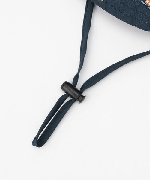 petit main(プティマイン)の「総柄サファリハット(ハット・キッズ・アイボリー/ライトベージュ/ネイビー/ターコイズブルー系・52cm/50cm/54cm)」の12枚目の写真