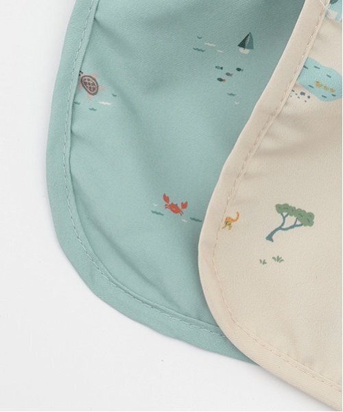 petit main(プティマイン)の「総柄サファリハット(ハット・キッズ・アイボリー/ライトベージュ/ネイビー/ターコイズブルー系・52cm/50cm/54cm)」の8枚目の写真