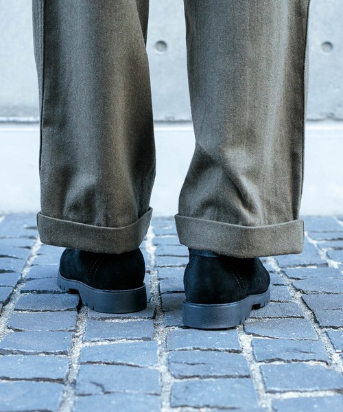 KLEMAN（クレマン）の「[KLEMAN] PADROR VV (パドロール スエード)（モカシン/デッキシューズ・メンズ・ブラック・43/42/41/40）」の5枚目の写真