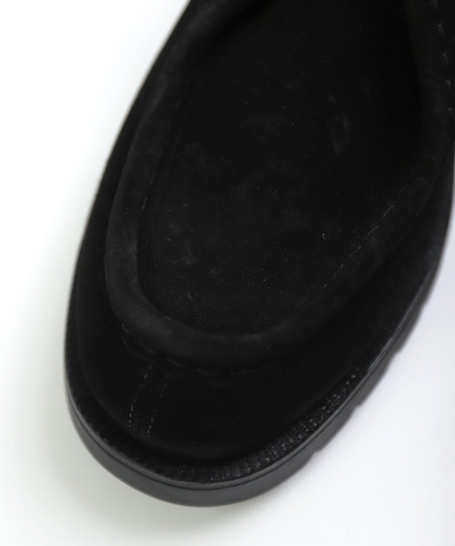 KLEMAN（クレマン）の「[KLEMAN] PADROR VV (パドロール スエード)（モカシン/デッキシューズ・メンズ・ブラック・43/42/41/40）」の19枚目の写真